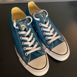 Converse All-Star Navy Teal Women’s 7.5/Men’s 5.5- GENTLY USED